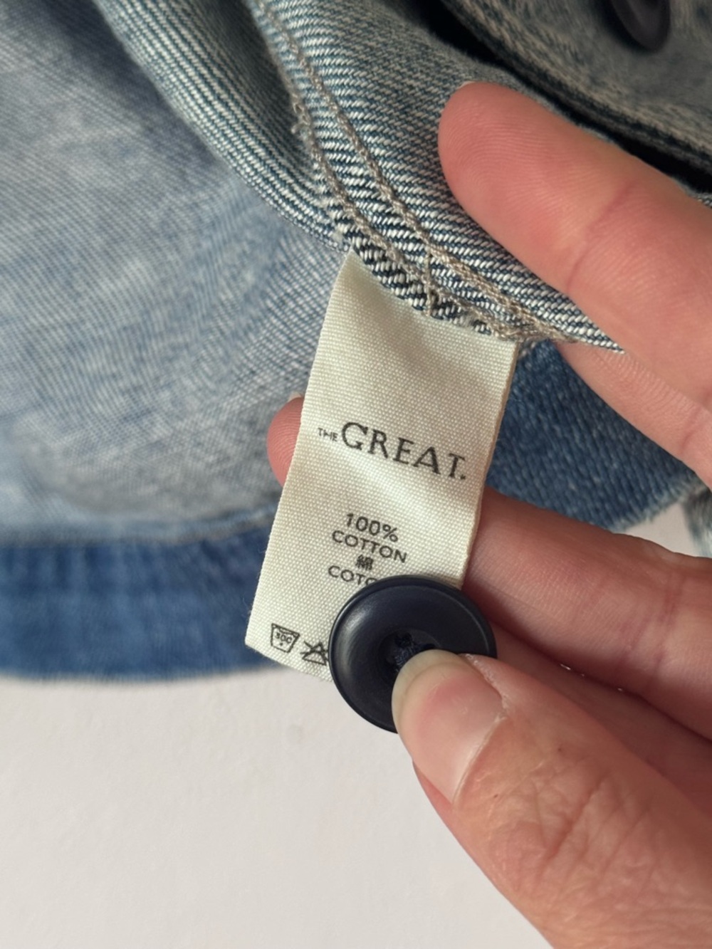 The Great Shawl Collar Sailor Deck Jacket in Charter Wash SZ 1 (small) - Picture 7 of 16